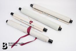 Four Chinese 20th Century Scroll Paintings