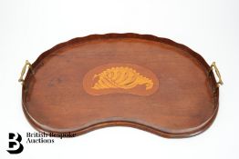 Edwardian Mahogany Tray
