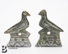 Pair of Porcelain Birds