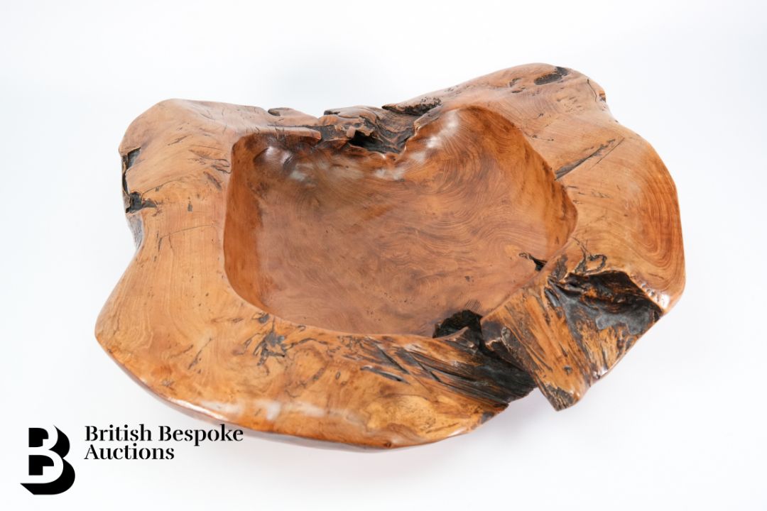 Burr Walnut Bowl - Image 1 of 2