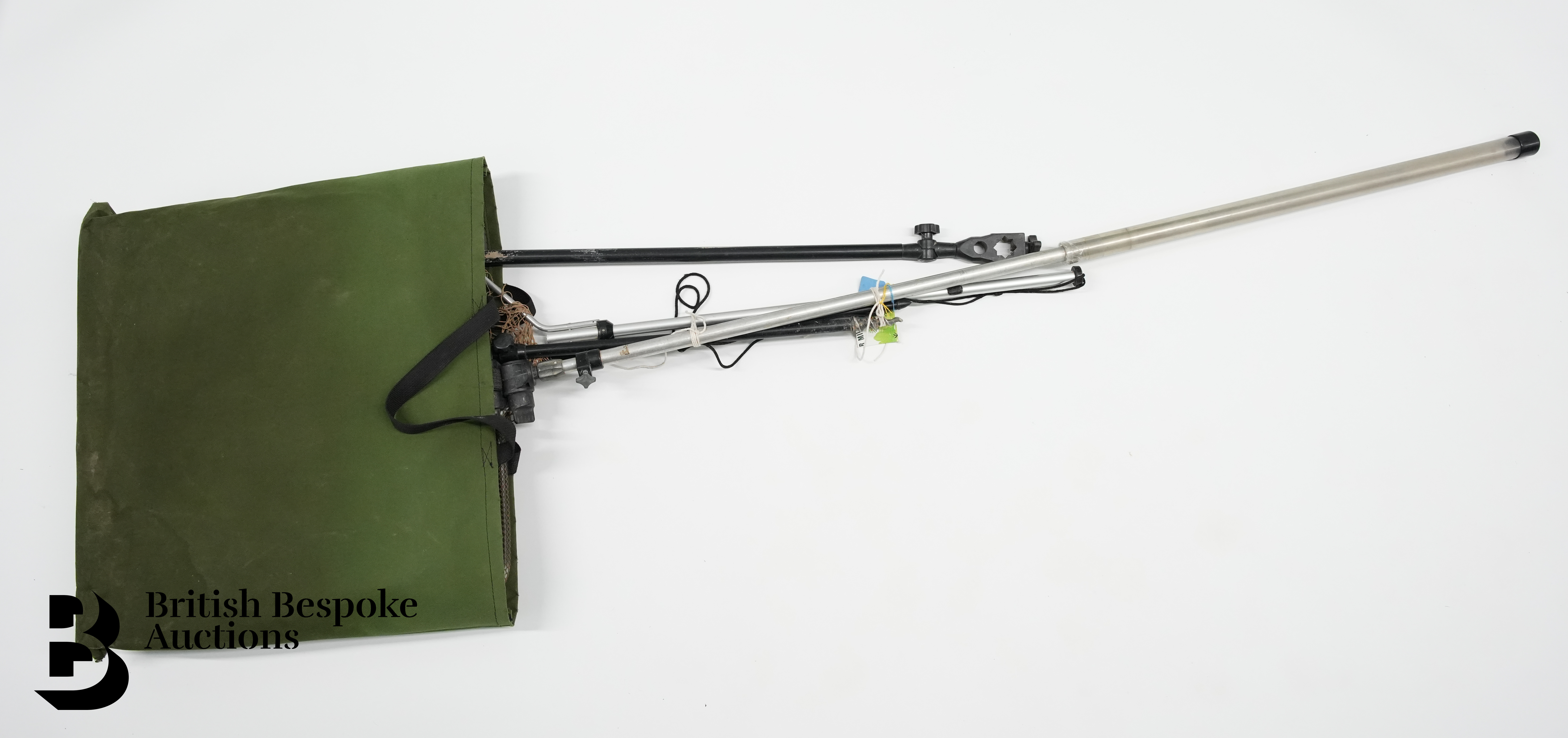Fishing Gear incl. Storm Tent, Landing and Keep Nets etc.