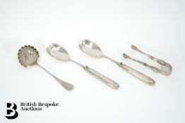 French 19th Century Sugar Sifter Spoon