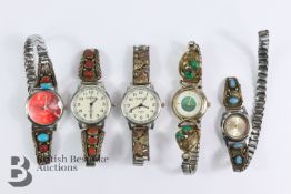 Navajo Black Hills Wrist Watches