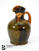 Royal Doulton Night Watchman Ceramic Flask