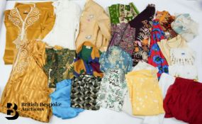 Box of Silk Clothing and Other Day Wear Size 6-10