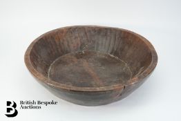 Large French Walnut Dough Bin