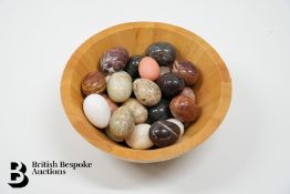 Quantity of Polished Stone Eggs