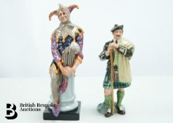 Royal Doulton Jester and Laird