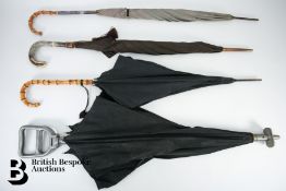 Four Vintage Umbrellas