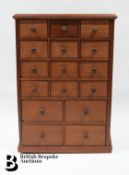 Oak Collectors Chest
