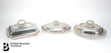 Three Vegetable Tureen and Cover