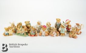 Large Quantity of Resin Cherished Teddies