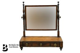 Mahogany Toilet Mirror