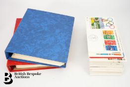 Two Albums of Stamps