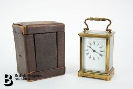 Brass Carriage Clock