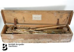 Garden Croquet and Bowls Set
