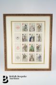 Framed Vintage Playing Cards