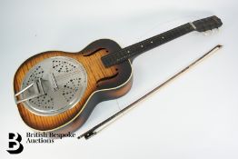 Antoria Steel Front Resonator Guitar