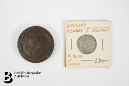 Edward I (1272-1307) Penny