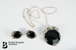 Black Stone Panther Jewellery