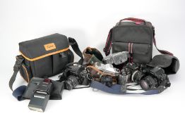 Box of Canon Cameras