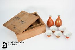 Japanese Porcelain Sake Set