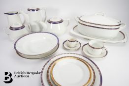 Czechoslovakian Epiag Porcelain Dinner Service