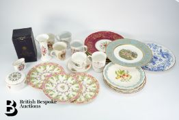 Royal Worcester Porcelain Plates