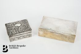 Silver Boxes