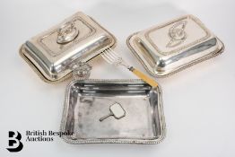 Quantity of Silver Plated Tureen and Covers