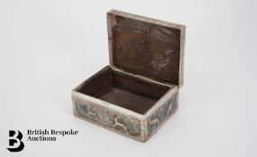 Indian Silver Trinket Box