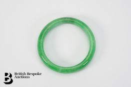 Green Jade Bangle