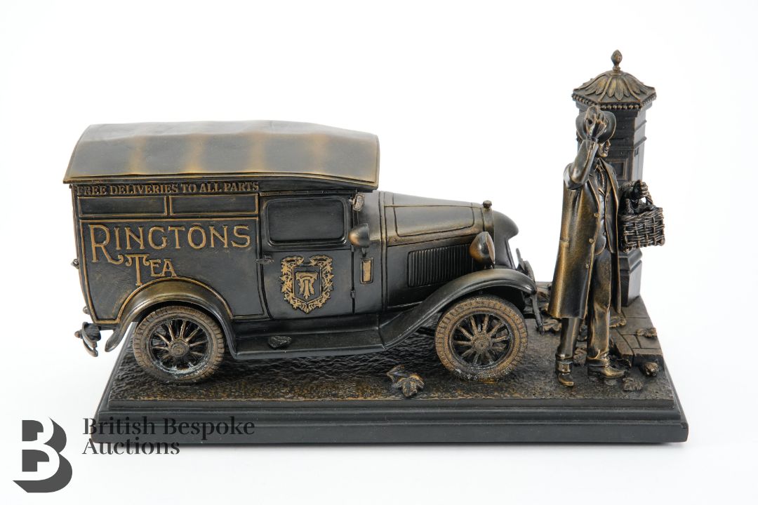 Rington's Cast Bronze Sculpture - Image 2 of 3
