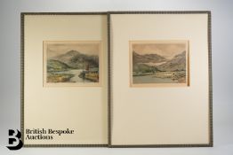 Claude H. Rowbotham Aquatints