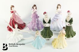 Royal Doulton and Coalport Figurines