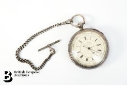 Silver Cased Pocket Watch
