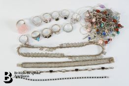 Miscellaneous Silver Jewellery