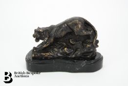 Bronze Crouching Tiger