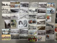 Postcards - Accumulation of over 800 Vintage or Antique Cards