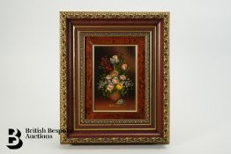 20th Century Oil on Copper Panel