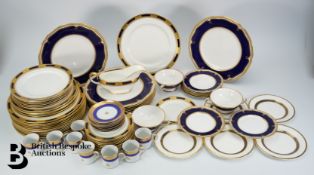 House of Lords Coffee Cans and Saucers, and Aynsley Empress Cobalt Dinner Service
