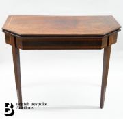 Victorian Card Table