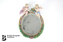 19th Century Meissen Mirror