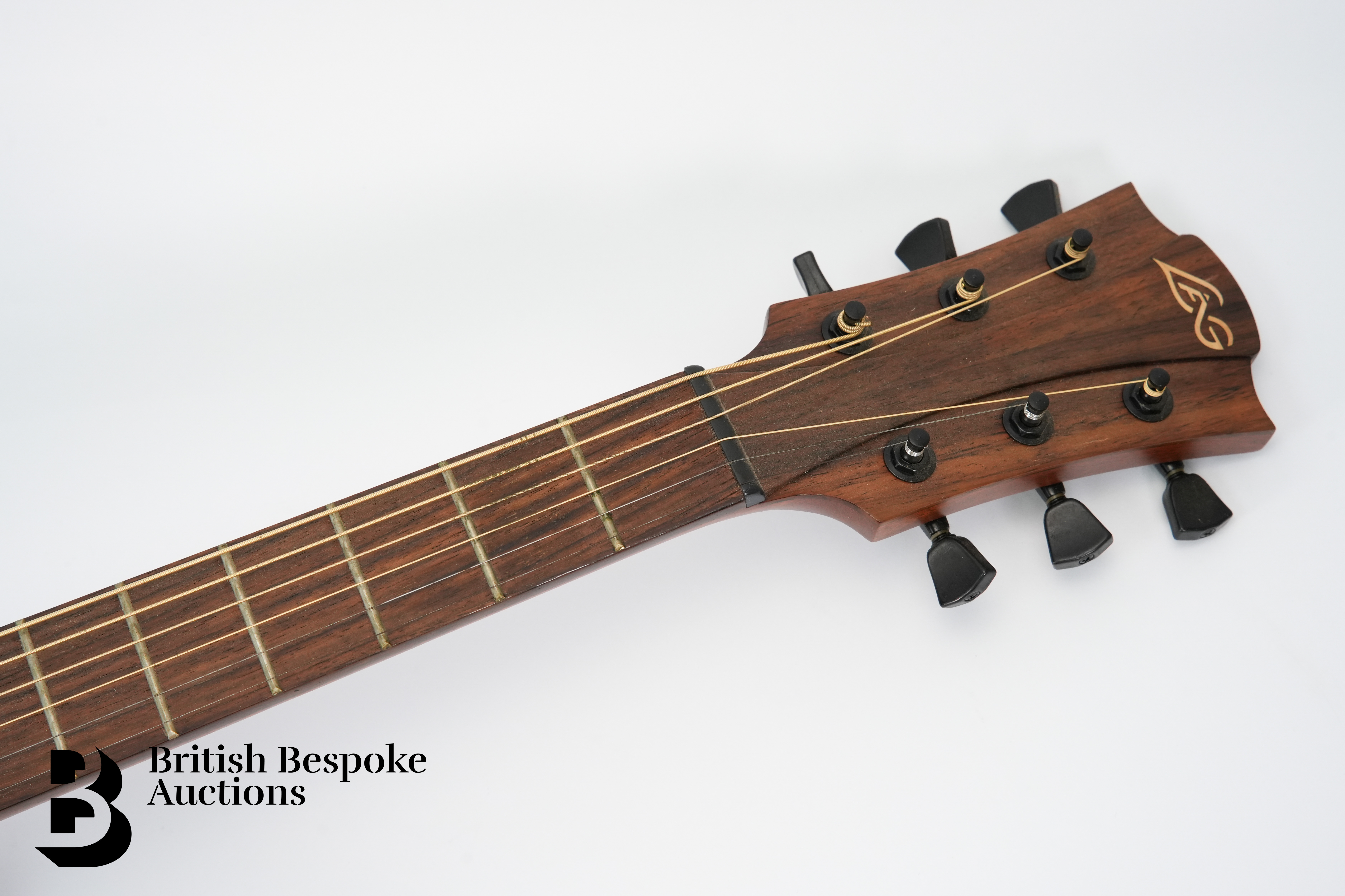 French LAG Tramontane Guitar - Image 4 of 5