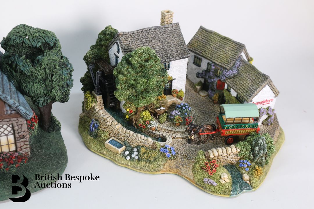 Large Quantity of Lilliput Lane Limited Edition Houses - Christmas Themed - Image 5 of 9