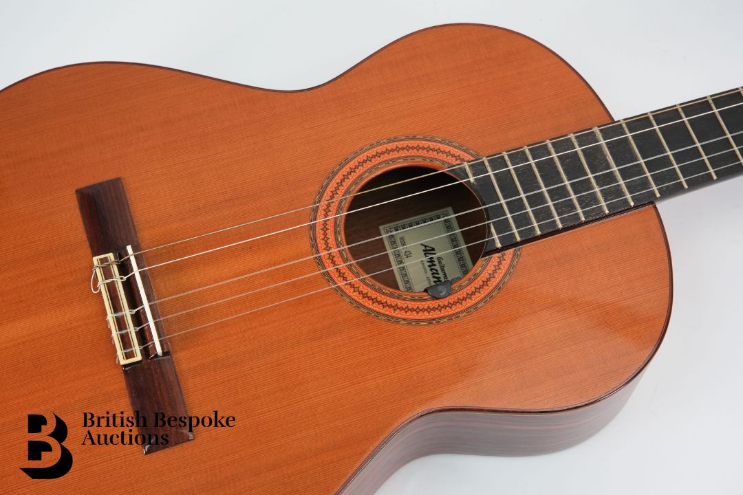 Almansa Spanish Six-String Classical Guitar - Image 3 of 6