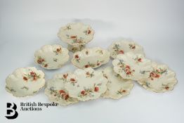 Limoges Porcelain Dessert Set