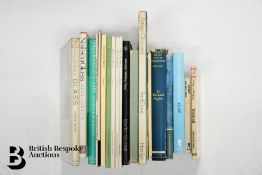 A Box of Antique Glass Books