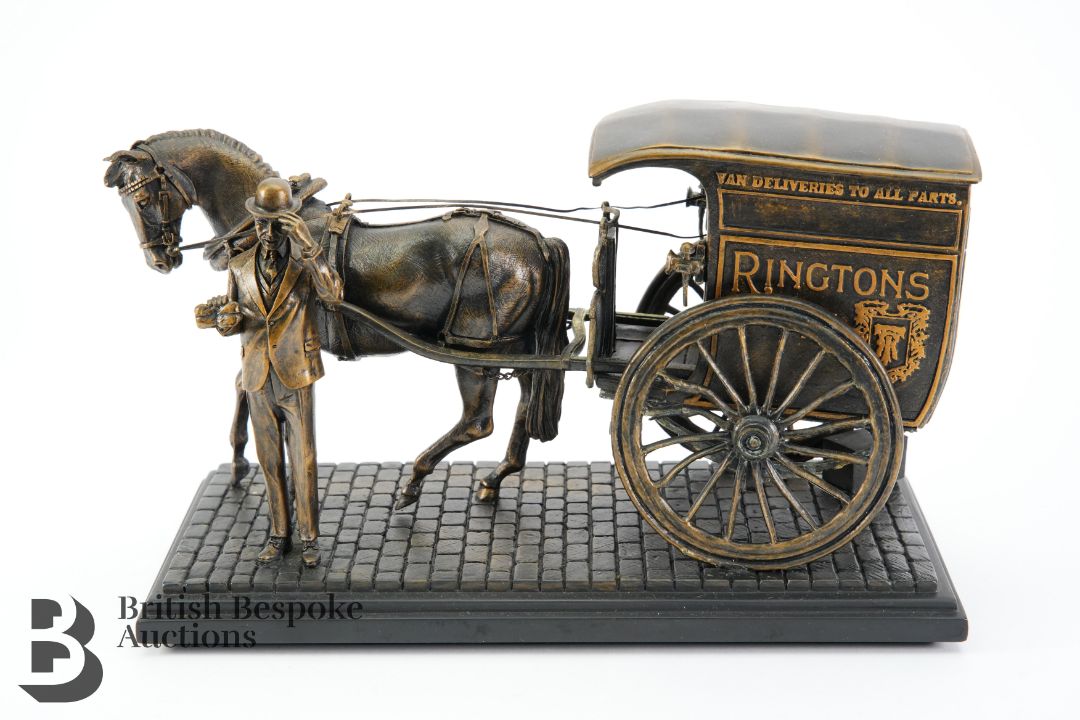 Rington's Cast Bronze Sculpture - Image 3 of 3