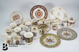 Large Quantity of Royal Commemorative Ware